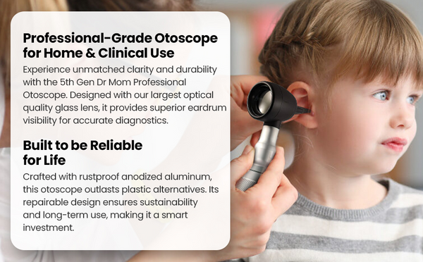 Dr. Mom Professional Otoscope 5th Generation