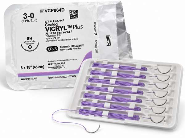 Absorbable & Non Absorbable Sutures - 8 Strands Per Packet