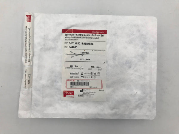 Central Venous Catheter Tray  - For Practice Use