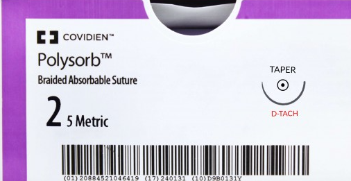 Absorbable Sutures - Still suitable for practice after the expiration date