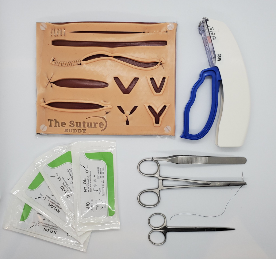 Suture Model Kit Suture Pad for Medical Training Suture Practice Kit -  China Surgical Suture Kit, Suture pad