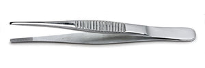 Dressing Forceps - 5"  Stainless Steel. Serrated.