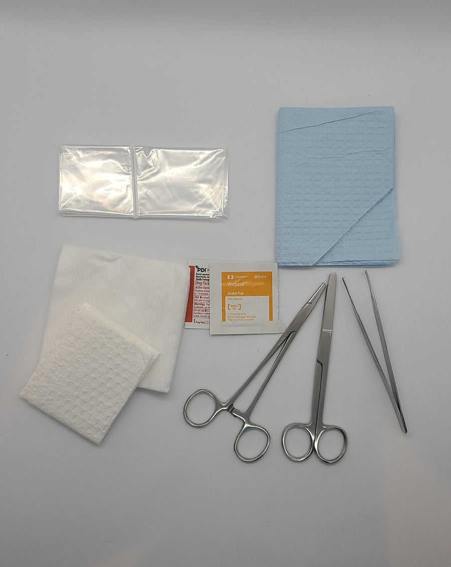 Wound Closure Instrument Tray + Free Digital Download Instructional Video!